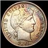 1901 Barber Dime CHOICE AU