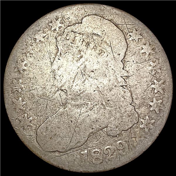 1829 Capped Bust Half Dollar NICELY CIRCULATED