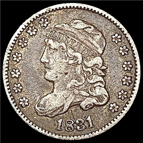 1831 Capped Bust Half Dime CLOSELY UNCIRCULATED