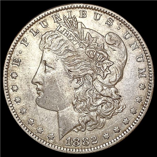 1882-O Morgan Silver Dollar CLOSELY UNCIRCULATED