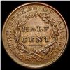 Image 2 : 1809 Over Inverted 9 Classic Head Half Cent CHOICE AU