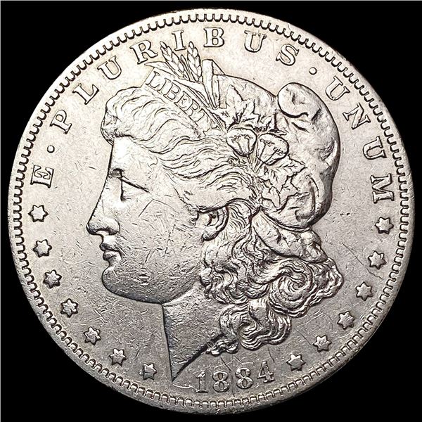 1884-S Morgan Silver Dollar CLOSELY UNCIRCULATED