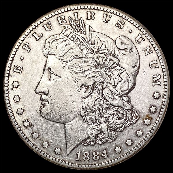 1884-S Morgan Silver Dollar CLOSELY UNCIRCULATED