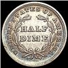 Image 2 : 1837 No Stars Seated Liberty Half Dime CLOSELY UNCIRCULATED