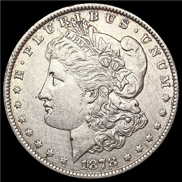 1878 Morgan Silver Dollar CLOSELY UNCIRCULATED