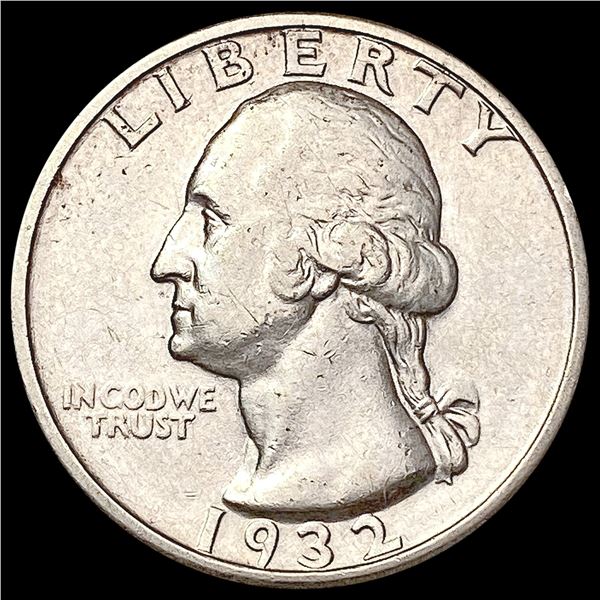 1932-S Washington Silver Quarter CLOSELY UNCIRCULATED
