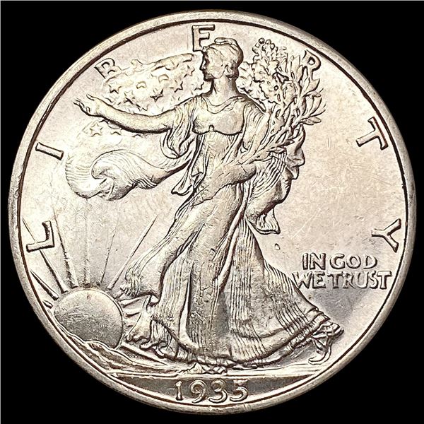 1935-S Walking Liberty Half Dollar CHOICE BU