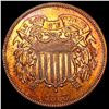 Image 1 : 1868 Two Cent Piece CLOSELY UNCIRCULATED
