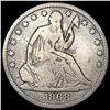 1868-S Seated Liberty Half Dollar LIGHTLY CIRCULATED