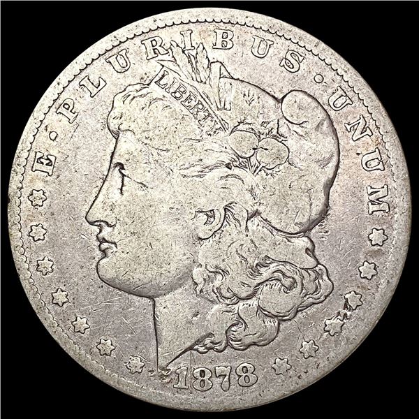 1878-CC Morgan Silver Dollar NICELY CIRCULATED