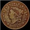 1827 Coronet Head Large Cent LIGHTLY CIRCULATED