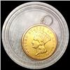 Image 1 : 1878 $3 Gold in Bezel HIGH GRADE