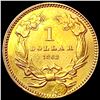 Image 2 : 1862 Type 3 Dollar HIGH GRADE
