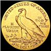Image 2 : 1908 $2.50 Gold Quarter Eagle NICELY CIRCULATED