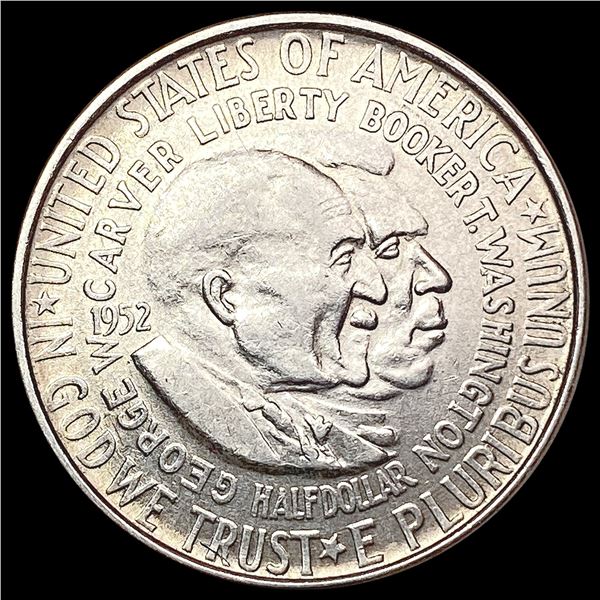 1952 Washington Carver Half Dollar CHOICE AU