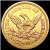 Image 2 : 1853 $2.50 Gold Quarter Eagle UNCIRCULATED