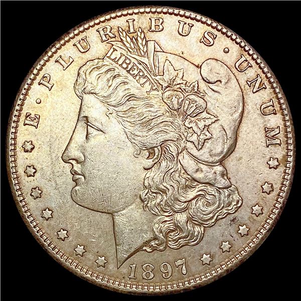 1897-S Morgan Silver Dollar CLOSELY UNCIRCULATED