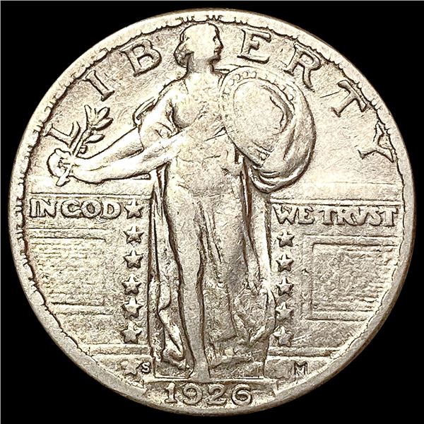 1926-S Standing Liberty Quarter NEARLY UNCIRCULATED