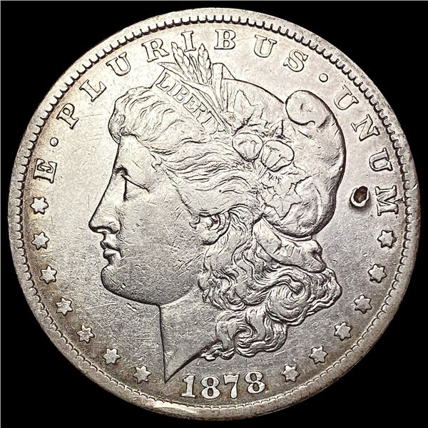 1878-CC Morgan Silver Dollar CLOSELY UNCIRCULATED
