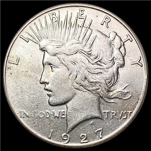 1927-S Silver Peace Dollar CLOSELY UNCIRCULATED