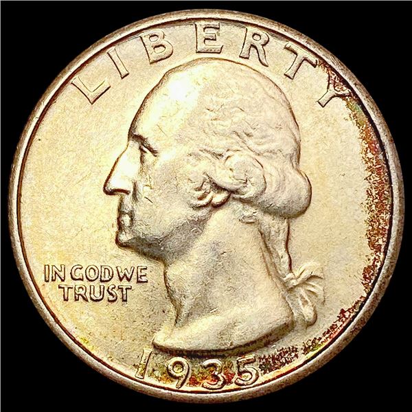 1935-S Washington Silver Quarter UNCIRCULATED