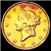 Image 1 : 1851 Rare Gold Dollar HIGH GRADE