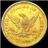 Image 2 : 1861 $2.50 Gold Quarter Eagle CLOSELY UNCIRCULATED