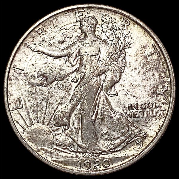 1920 Walking Liberty Half Dollar CHOICE AU