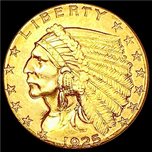 1925-D $2.50 Gold Quarter Eagle UNCIRCULATED