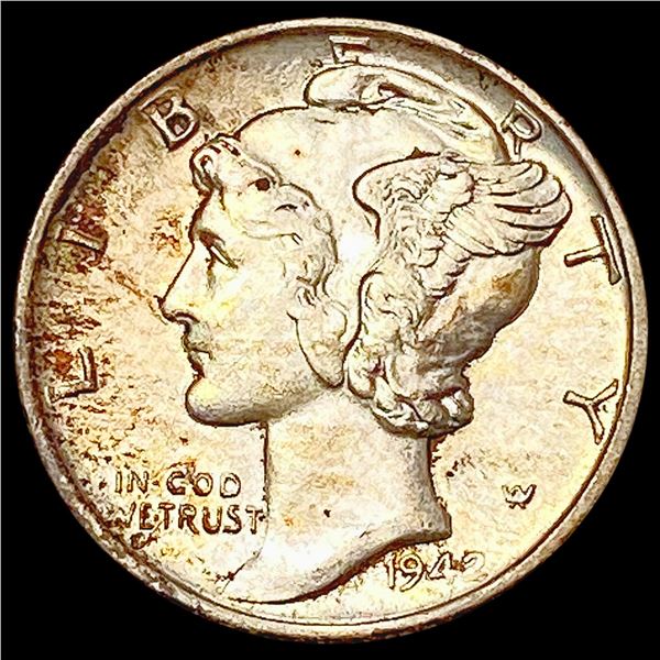 1942 FSB Mercury Dime UNCIRCULATED