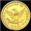 Image 2 : 1878 $2.50 Gold Quarter Eagle UNCIRCULATED