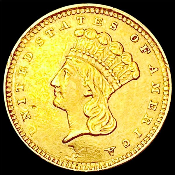 1857 Rare Gold Dollar UNCIRCULATED