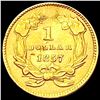 Image 2 : 1857 Rare Gold Dollar UNCIRCULATED