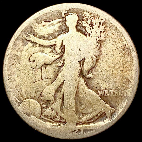 1921 Walking Liberty Half Dollar NICELY CIRCULATED