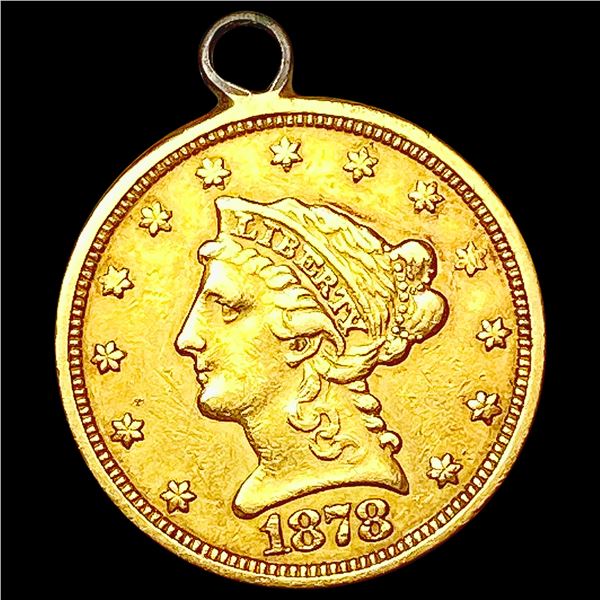 1878 $2.50 Gold Quarter Eagle HIGH GRADE