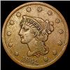 1842 Braided Hair Large Cent LIGHTLY CIRCULATED