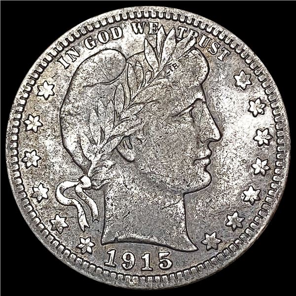 1915-S Barber Quarter NEARLY UNCIRCULATED