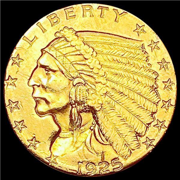 1925-D $2.50 Gold Quarter Eagle UNCIRCULATED