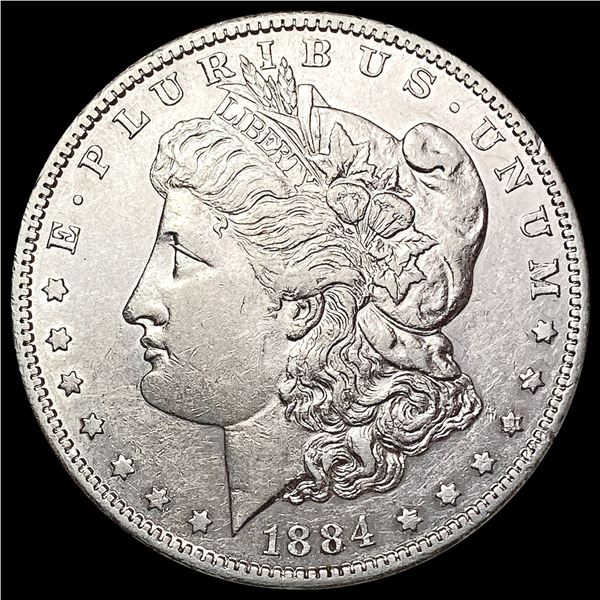 1884-S Morgan Silver Dollar CLOSELY UNCIRCULATED