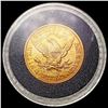 Image 2 : 1880 $5 Gold Half Eagle CLOSELY UNCIRCULATED