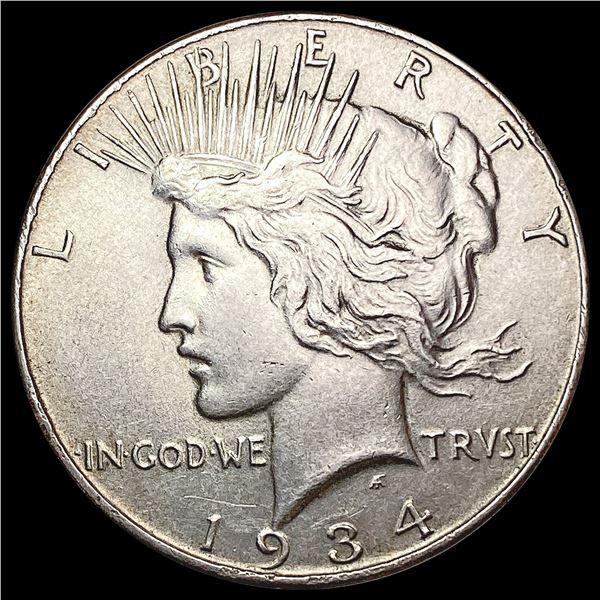 1934 Silver Peace Dollar UNCIRCULATED