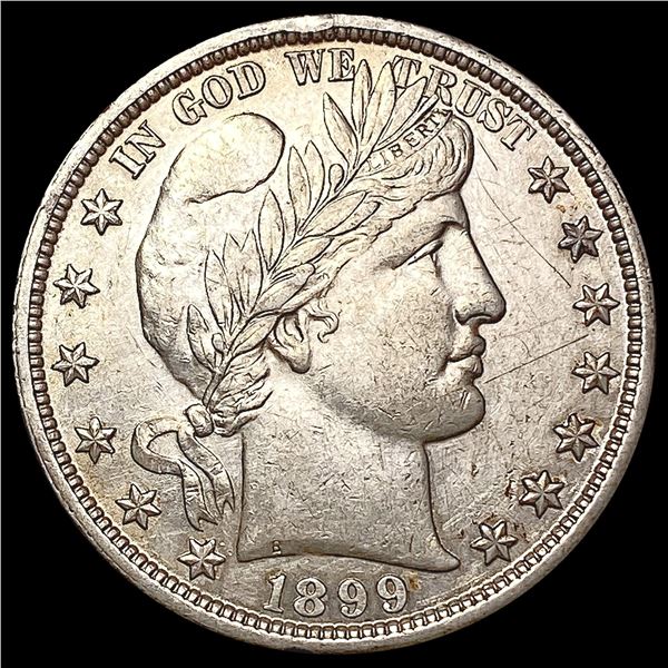 1899 Barber Half Dollar CLOSELY UNCIRCULATED