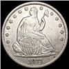Image 1 : 1871-S Seated Liberty Half Dollar CLOSELY UNCIRCULATED