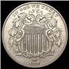 1867 No Rays Shield Nickel CLOSELY UNCIRCULATED