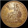 Image 1 : 1877 Silver Trade Dollar CLOSELY UNCIRCULATED
