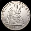 Image 1 : 1876-CC Seated Liberty Half Dollar CLOSELY UNCIRCULATED