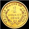Image 2 : 1849 Rare Gold Dollar UNCIRCULATED
