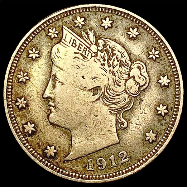 1912-S Liberty Victory Nickel LIGHTLY CIRCULATED