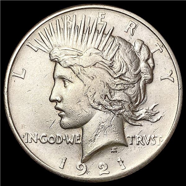 1921 Silver Peace Dollar CLOSELY UNCIRCULATED