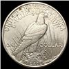 Image 2 : 1921 Silver Peace Dollar CLOSELY UNCIRCULATED